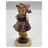 Hummel Girl w Scarf Hands Behind Back #258 5.25'