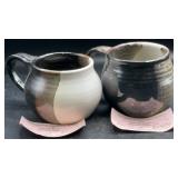 Carole Berhorst Pottery Mugs Pair