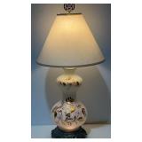 Milk Glass Lamp 26x12'