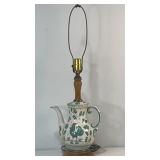 Italian Capodimonte Style Porcelain Table Lamp