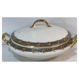 9'  Limoge Round Covered Casserole Dish