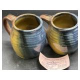 Carole Berhorst Studio Mugs Pair