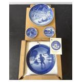 Bing & Grï¿½ndahl Royal Copenhagen Plates Denmark
