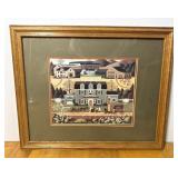 Charles Wysocki Folk Art Country Scene Art Print
