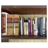 Books & Dictionaries Lot w/ Hidden Lock Box Book