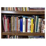 Cookbook Collection Vintage All On Shelf