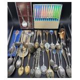 Souvenir Spoon & Cocktail Fork Collection