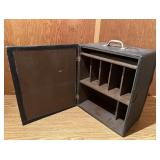 Vintage Office Travel Box Storage Case