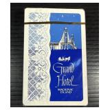 Mackinac Grand Hotel Sealed Playing Cards Vintage