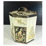 Peek Frean Biscuit Tin Octagonal Chinese