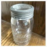 Old Ball Improved Mason Jar Canada Crown Glass Lid