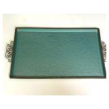 MCM Kyes Moirï¿½ Glaze Serving Tray