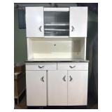 Vintage Mid Century Metal Kitchen Cabinet