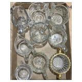 Glass Creamers & Sugars Vintage Serving Dish Bowls