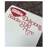 Tomï¿½s Snack Sign Retail Advertising Wood Board