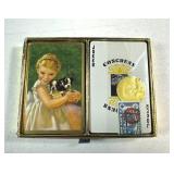 Vintage Sealed Playing Cards w/ Tax Stamp