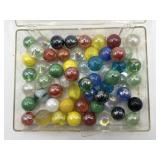 Glass Marble Collection Vintage w/ Shine