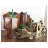 Tin Train Music Box Working On The Railroad