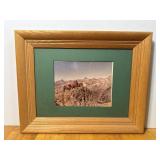 Mountain Jeep Photograph Print Vintage Photo