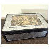 Vintage Chromium Jewelry Chest Box