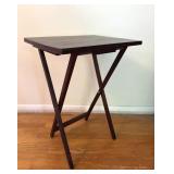 Wood Tray Table Folding