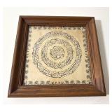 Islamic Calligraphy Vintage Framed Art