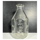 Vintage Pyrex Glass Baby Bottle Hexagon