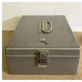 Metal File Box w/ Key