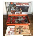 Vintage No. 4 Erector Set Original Box Gilbert Toy
