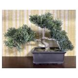 Faux Bonsai Tree Artificial Shelf Plant Japanese