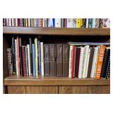 Cookbook Collection Vintage All On Shelf