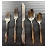 Oneida Twin Star MCM Atomic Flatware Place Setting