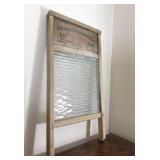 Antique National Washboard Glass #860