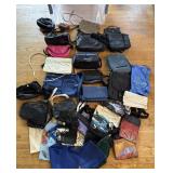 Purse & Tote Bags Assortment In Storage Bin