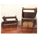 Wood Tool Caddies MOS Model Airplane Club Vintage