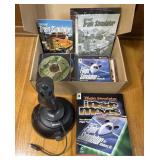 Microsoft Train Simulator Software & Joystick