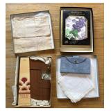 Silk Scarf, Handkerchiefs, Wallet, Candle