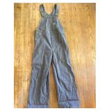 Vintage Lee Denim Railroad Work Overall Trousers