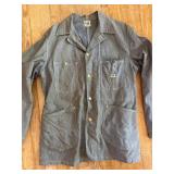 Vintage Lee Denim Railroad Work Jacket