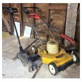 Electric Lawn Equipment Trio Mower Trimmer