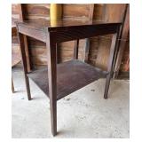 Vintage Wood Side Table