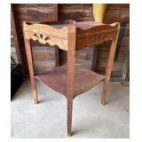 Antique Side Table Plant Stand