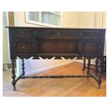 Rockford Wood Sideboard Buffet Vintage