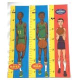 1969-70 Topps Rulers Hayes Rule Goodrich