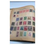 Paragon Stamp Album w Stamps