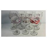 Assorted Wine Glasses 7.5"
