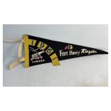 Fort Henry Kingston Pennant 12.25"