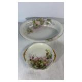 Schlacken Werth Porcelain Bowl S. Redman Plate