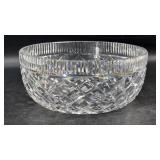 Waterford Cut Crystal Bowl 3.5 x 8"