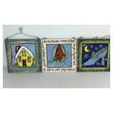 Gail Hiller Signed Wall Plaques
